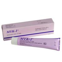 Myk-1 hydrofiele crème 10mg/g - bij schimmelinfecties van de huid - - thumbnail