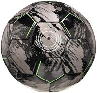 SportX voetbal 22 cm 330-350 g zwart/grijs/neon groen - thumbnail
