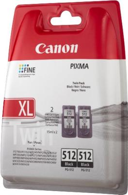 Canon PG-512 Twin Pack Origineel Foto zwart 2 stuk(s) Canon PG-512 Twin Pack Origineel Foto zwart 2 stuk(s)