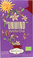 Shoti Maa Unwind Vanilla Chai Thee Zakjes 16st - thumbnail