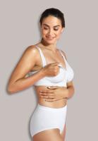Naadloze borstvoedings- & zwangerschapsbeha GelWire® CARRIWELL wit - thumbnail