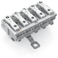 WAGO 294-8435 WAGO GmbH & Co. KG Netaansluitingsklem Flexibel: - Massief: 0.5-2.5 mm² Aantal polen: 5 250 stuk(s) Wit - thumbnail