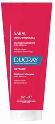 Ducray Sabal Talgregulerende Verzorgende Shampoo Vette hoofdhuid 200ml