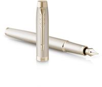 Parker IM Monochrome vulpen Champagne, fijn, giftbox - thumbnail