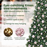 VidaXL Hoek kunstkerstboom met 300 led groen 180 cm pvc en metaal - thumbnail