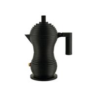 ALESSI - Pulcina - Percolator 3 kops Zwart - thumbnail
