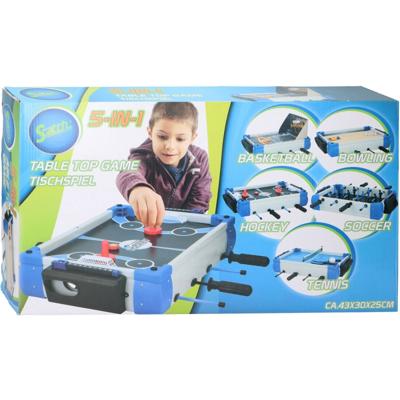 Eddy Toys Tafelspel 5in1 43x30x25cm
