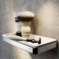 Geesa Frame Planchet 21cm Wit / Chroom 918802-02 - thumbnail