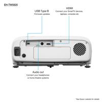 Epson EH-TW5820 Beamer Wit - thumbnail