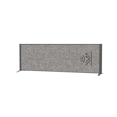 Maul Scheidingswand voor ruimte-indeling MAULconnecto (b x h) 160 cm x 52.75 cm Vlies Donkergrijs, Antraciet 9851689 Maul Scheidingswand voor ruimte-indeling MAULconnecto (b x h) 160 cm x 52.75 cm Vlies Donkergrijs, Antraciet 9851689