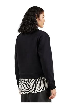 Guess Roses Triangle Sweater Dames Zwart - Maat XS - Kleur: Zwart | Soccerfanshop