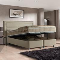 Snurky Opberg Boxspring Saint Tropez 160x200 Zwart NASA top. - thumbnail