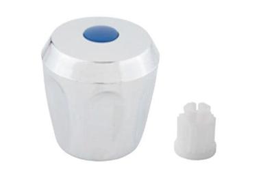 Kirchhoff Motorkapgreep, chroom, met klikcontactdoos, markering blauw/rood/wit - 98614710