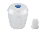 Kirchhoff Motorkapgreep, chroom, met klikcontactdoos, markering blauw/rood/wit - 98614710 - thumbnail