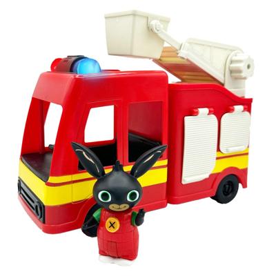 Bing brandweerwagen met licht & geluid