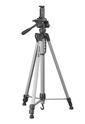 Cullmann Cullmann Alpha 2800 mobile - Stativ Ministatief Werkhoogte: 67.5 - 184.5 cm Zilver, Zwart Incl. zwengel