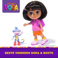 Dora pop met Rugzak en Boots figuur - 15 cm - thumbnail