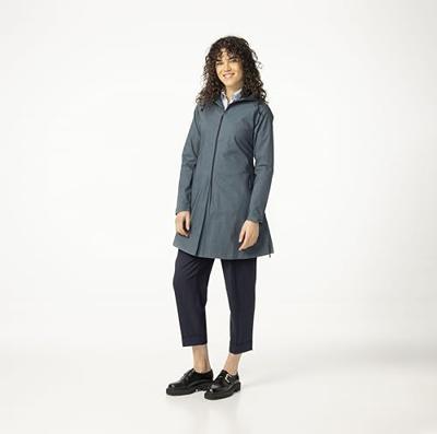 AGU Seq 10k Regenjas Urban Outdoor Dames - Blauw - XS - Waterdicht AGU Seq 10k Regenjas Urban Outdoor Dames - Blauw - XS - Waterdicht