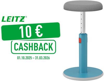 Leitz Zit/stastoel Ergo Cosy Blauw 65180061