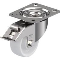 Blickle LEX-PO 75XR-FI Zwenkwiel met rem Wieldiameter: 75 mm Draagvermogen (max.): 150 kg 1 stuk(s) - thumbnail