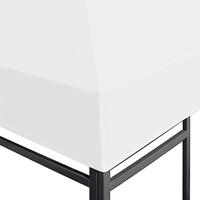 Prieeldak 270 g/m² 4x3 m wit - thumbnail
