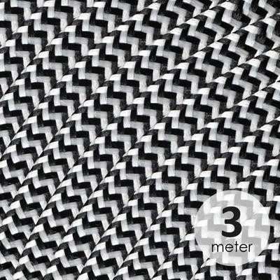 Light depot - strijkijzersnoer 3 meter - zwart / wit - Outlet Light depot - strijkijzersnoer 3 meter - zwart / wit - Outlet