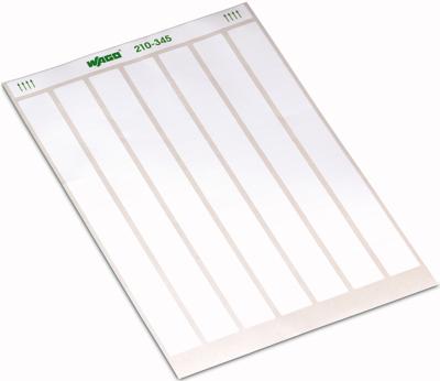 WAGO 210-345 Zelfklevend label Wit 1 stuk(s)