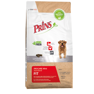 Prins ProCare Mini Standard Fit hondenvoer 3kg Prins ProCare Mini Standard Fit hondenvoer 3kg