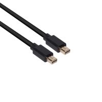 club3D CAC-2161 DisplayPort-kabel Mini-displayport Aansluitkabel Mini DisplayPort-stekker, Mini DisplayPort-stekker 2.00 m Zwart Vlambestendig - thumbnail
