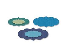 Vaessen Creative • snijmallen labels 5st. - thumbnail