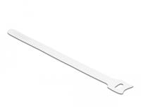 Delock Klittenband kabelbinder (l x b) 200 mm x 12 mm Wit 10 stuk(s) - thumbnail