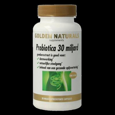 Golden Naturals Probiotica 30 miljard 30 Vegetarische capsules