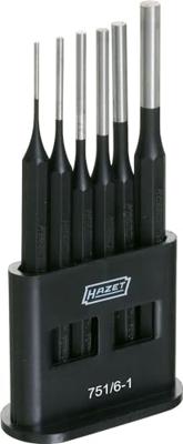 Hazet 6-delig Doorslagpennen-set 751/6-1