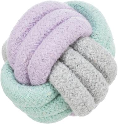 TRIXIE JUNIOR KNOOPBAL TOUW 9X9X9 CM TRIXIE JUNIOR KNOOPBAL TOUW 9X9X9 CM