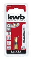 Bit Diamond 25 mm pozidrive Nr. 3 kaart KWB - Kwb - thumbnail