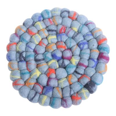 Onderzetter Grijs-Multicolor Onderzetter Grijs-Multicolor