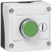 BACO 224210 LBX10110 Druktoets In behuizing 1 knop Groen Druk-ontgrendeling 1 stuk(s) Piece - thumbnail