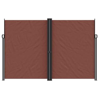 VidaXL Windscherm uittrekbaar 220x1000 cm bruin