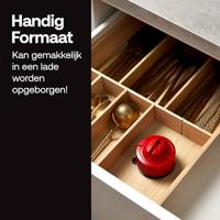 AnySharp Evo Messenslijper - Rood - thumbnail