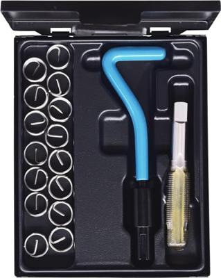 KS Tools 150.6140 Nirostaal schroefdraad-reparatieset M14x1,25mm, 17-delig KS Tools 150.6140 Nirostaal schroefdraad-reparatieset M14x1,25mm, 17-delig