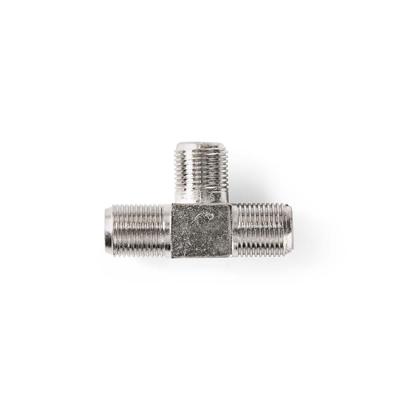 Nedis CSGP41957ME Satelliet- En Antenne-adapter F Female - 2x F Female 10 Stuks Metaal - thumbnail
