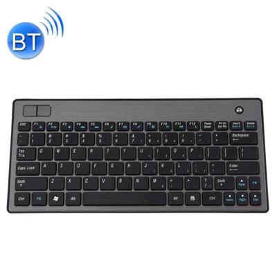 MC Saite Combo7126 Bluetooth 85 Keys Keyboard with Trackball for Windows / iOS / Android(Black)