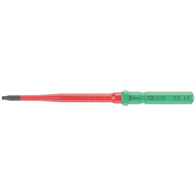 Wera Kraftform Kompakt VDE 67 iS TX 15 x 157 mm TIE Elektronica Torx Verwisselbare kling TX 15
