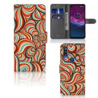 Motorola One Action Hoesje Retro - thumbnail