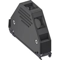 Deltron Connectors DCE 37 D-sub behuizing Aantal polen: 37 Plastic 180 °, 45 ° Zwart 1 stuk(s) - thumbnail