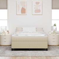 Bedframe Grijs groen 140 x 200 cm Katoenen stof - thumbnail