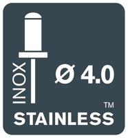 Rapid Blindklinknagels RVS | Ø4 x 12 mm | Incl. Boor | 50 Stuks - 5000394 - thumbnail