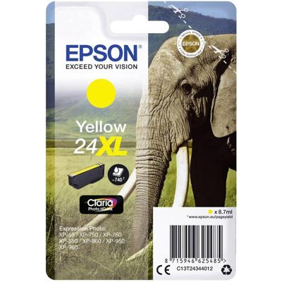 Epson Inktcartridge 24XL Origineel Geel C 13 T 24344012