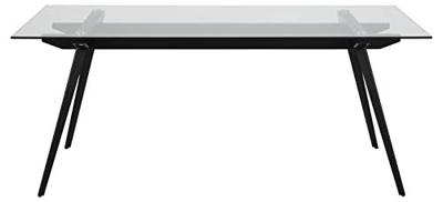 Bendt Glazen Eettafel 'Gitte' 180 x 90cm Bendt Glazen Eettafel 'Gitte' 180 x 90cm