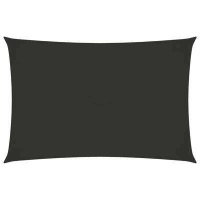 VidaXL Zonnescherm rechthoekig 6x8 m oxford stof antracietkleurig